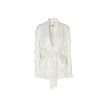 FENDI Silk Wrap Jacket
