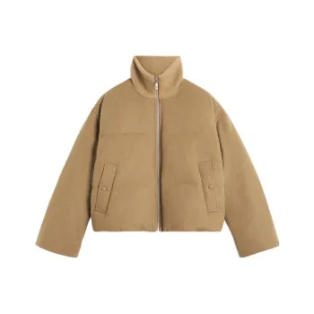 TOTEME Flannel Puffer Jacket