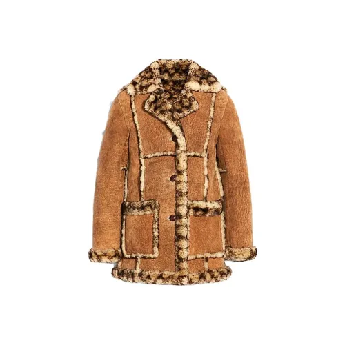 COACH Coats Women's Chestnut Brown