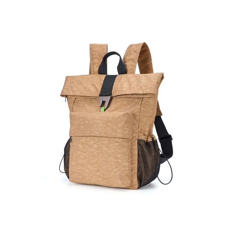 SONG OF JOY Nylon Backpack Unisex Multicolor-16