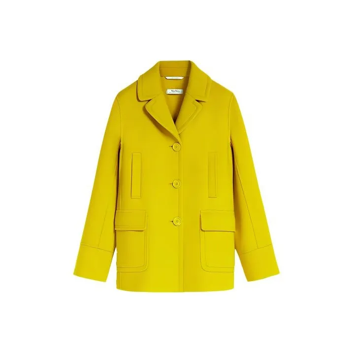 ’S MAX MARA Marina Collection Coats Women's Yellow-0