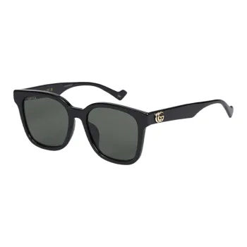 GUCCI Plate Frame Square Sunglasses Unisex