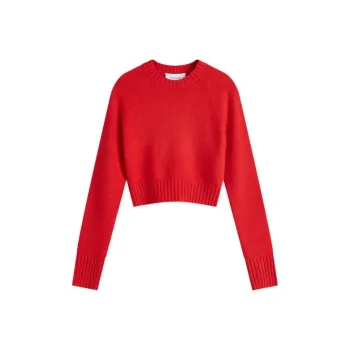 SportMax Crewneck Ribbed Knit Jumper