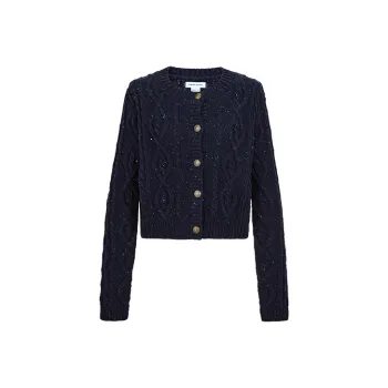URBAN REVIVO Knitwear Women's Navy Blue