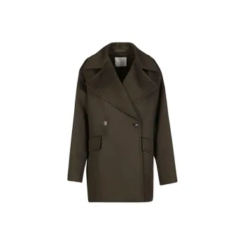 SportMax Coats Women's Dark Green