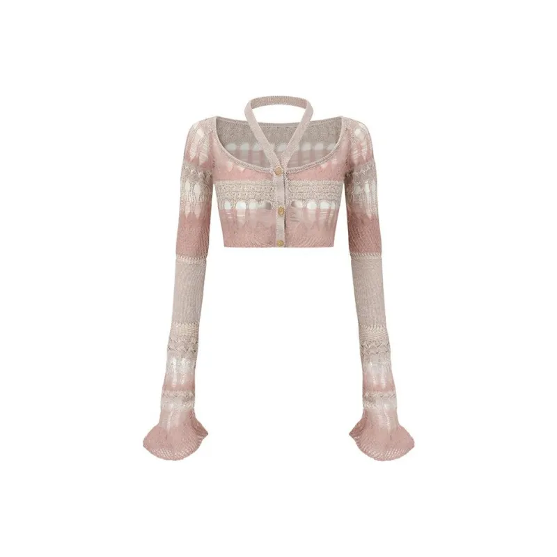 OUDE WAAG Knitwear Women's Pink White-0