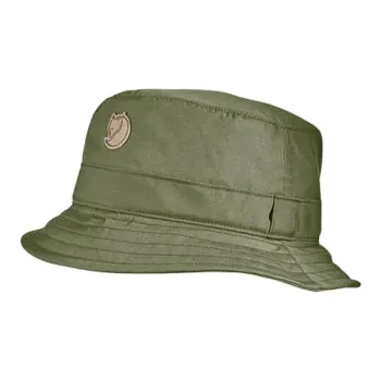 Fjallraven Leather Bucket Hats Unisex Green