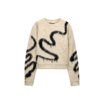 ZARA New Year Knitwear Women's Beige