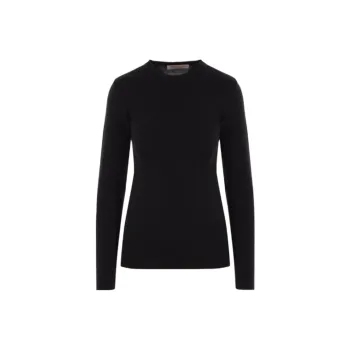 Valentino Long Sleeved Crewneck Knitted Jumper