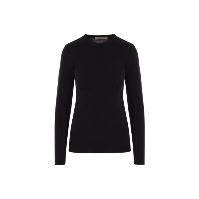 Valentino Long Sleeved Crewneck Knitted Jumper-0
