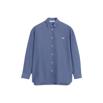 Maison Kitsune Fox patch Shirt