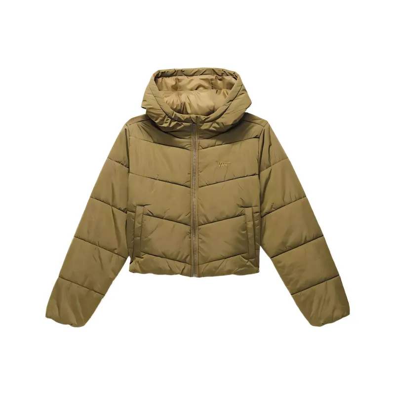 Vans Foundry Jacket Women's Olive Brown-0