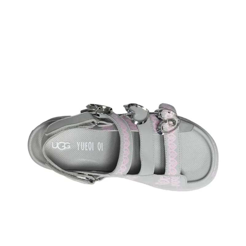 YUEQI QI x UGG Roman Sandals Women's Gray-4