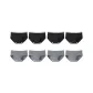 8-Pack (Black 4+Gray 4)
