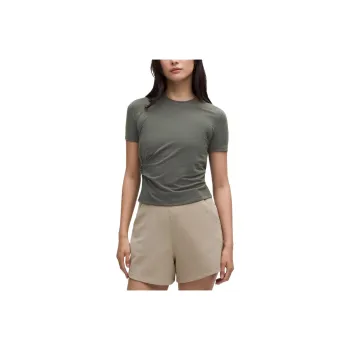 Lululemon Side Twist Short Sleeve Shirt Women's