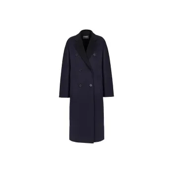 EMPORIO ARMANI Coats Women's Navy Blue