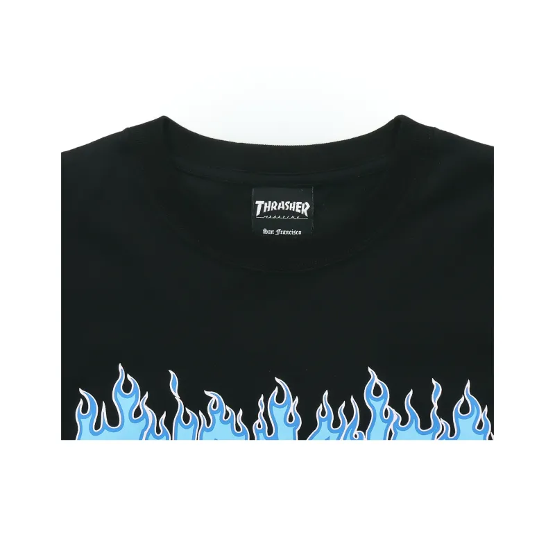 Thrasher T Shirt Japan Version Unisex Black-4
