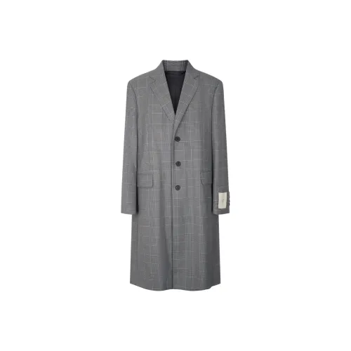 Calvin JEANS Coats Men VML Gray Plaid