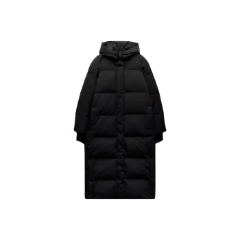 ZARA Down Jackets Women's Black