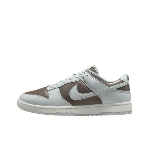 Nike Dunk Anti Slip Wear Resistant Low Top Skateboard Shoes Unisex Brown Gray