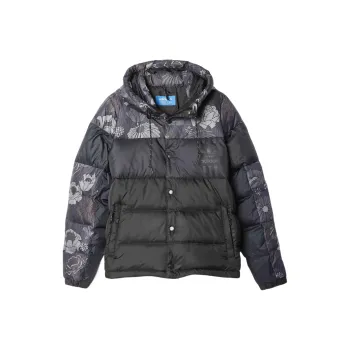 Adidas Down Jacket Women's Gray Black