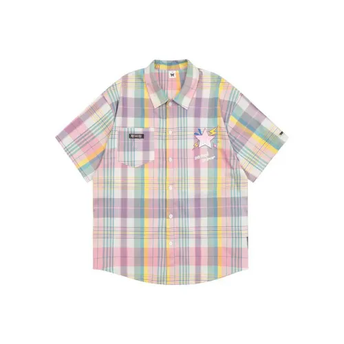 PLAY BUSH Shirt Women's Multicolor Plaid
