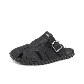 Budding Bear Abrasion Resistant Slip Resistant Closed Toe Slippers Men's