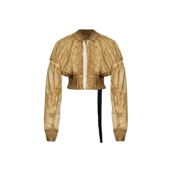 Rick Owens DRKSHDW Collage Cropped Jacket