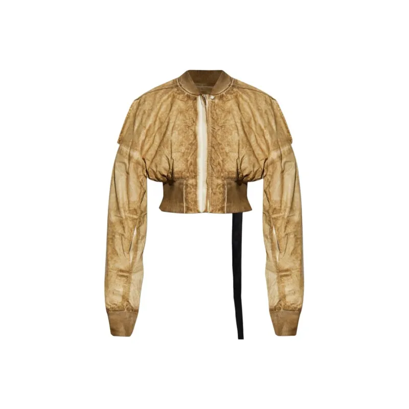 Rick Owens DRKSHDW Collage Cropped Jacket-0
