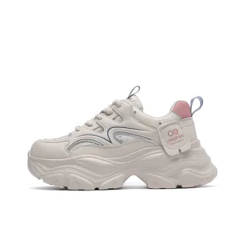 LINGPAO Low Top Chunky Sneakers Women's