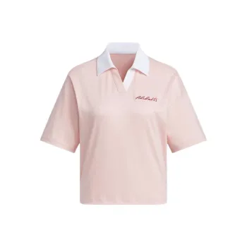 Adidas VERBIAGE Polo Shirt Women's Light Pink