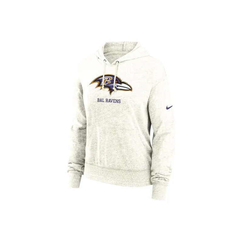 Nike Baltimore Ravens Gym Vintage Women's Nike Nfl Pullover Hoodie-0