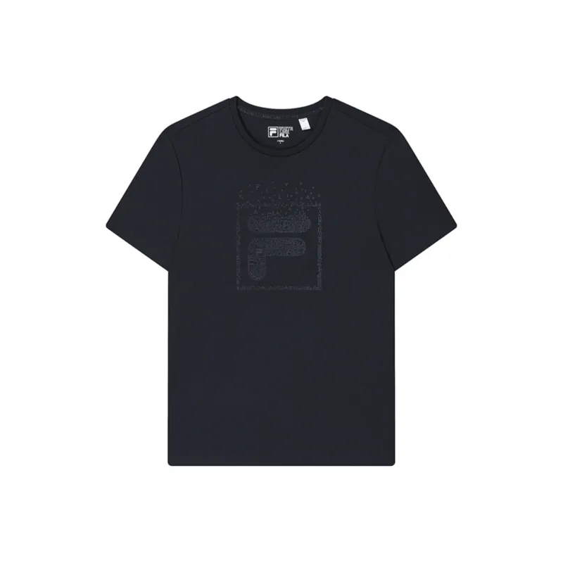 FILA Lifestyle WHITE T Shirt Men's Legend Blue-0