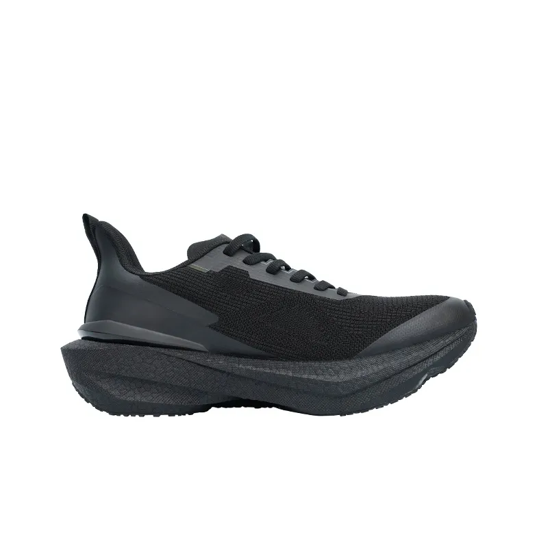 MINEPAIR Slip Resistant Abrasion Resistant Shock Absorbers Low Top Casual Running Shoes Unisex Phantom Black-1