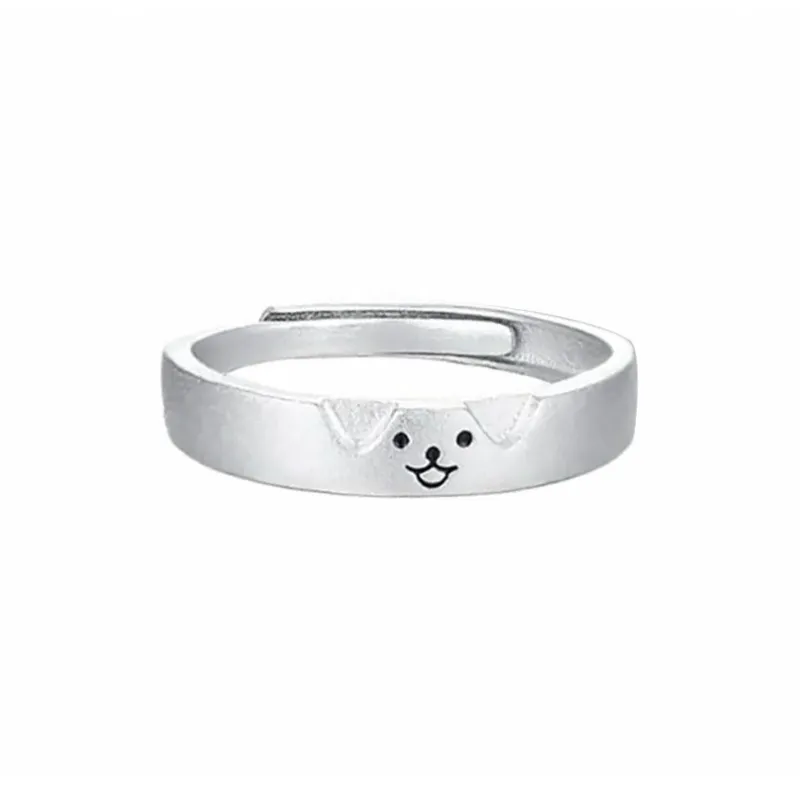CHINA GOLD S925 Silver Rings Unisex-5