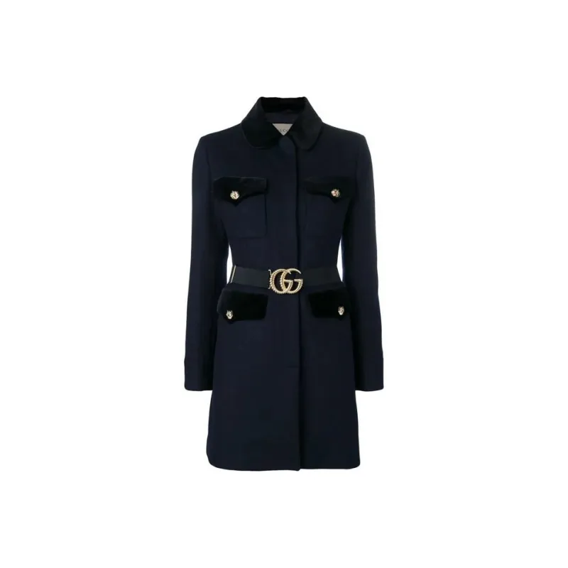 GUCCI Coats Women's Black-0