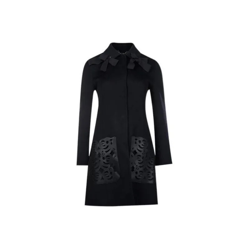 FENDI Coats Women's Black-0