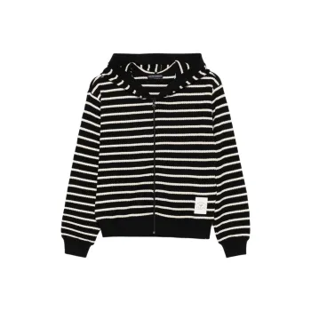 EMPORIO ARMANI Striped Hoodie