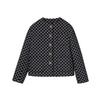 GUCCI SS24 Jackets & Coats Women's Black White
