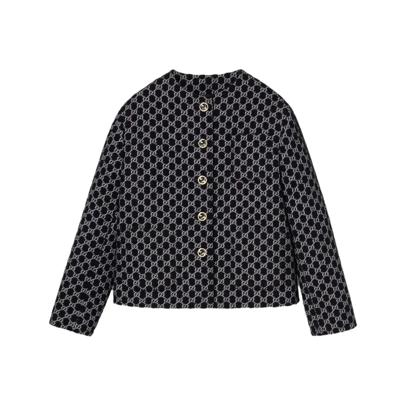 GUCCI SS24 Jackets & Coats Women's Black White-0