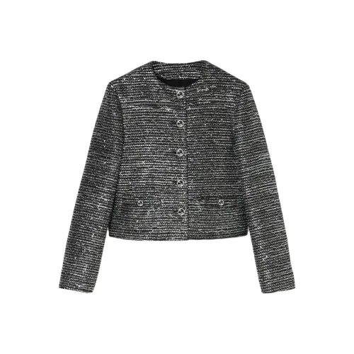 GUCCI Tweed Button-Up Jacket