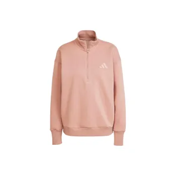 Adidas Free Shipping With AdiClub All Szn Fleece Loose Quarter Zip Sweatshirt