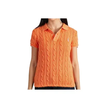 Polo Ralph Lauren Short Sleeve Polo Shirt Kona Orange