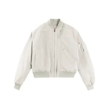 PAZZO Jackets Coats Unisex Light Gray