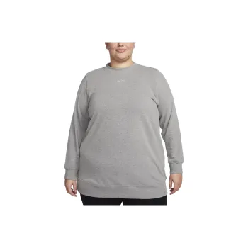 Nike Dri-FIT One Women's Crew-Neck French Terry Tunic Plus Size