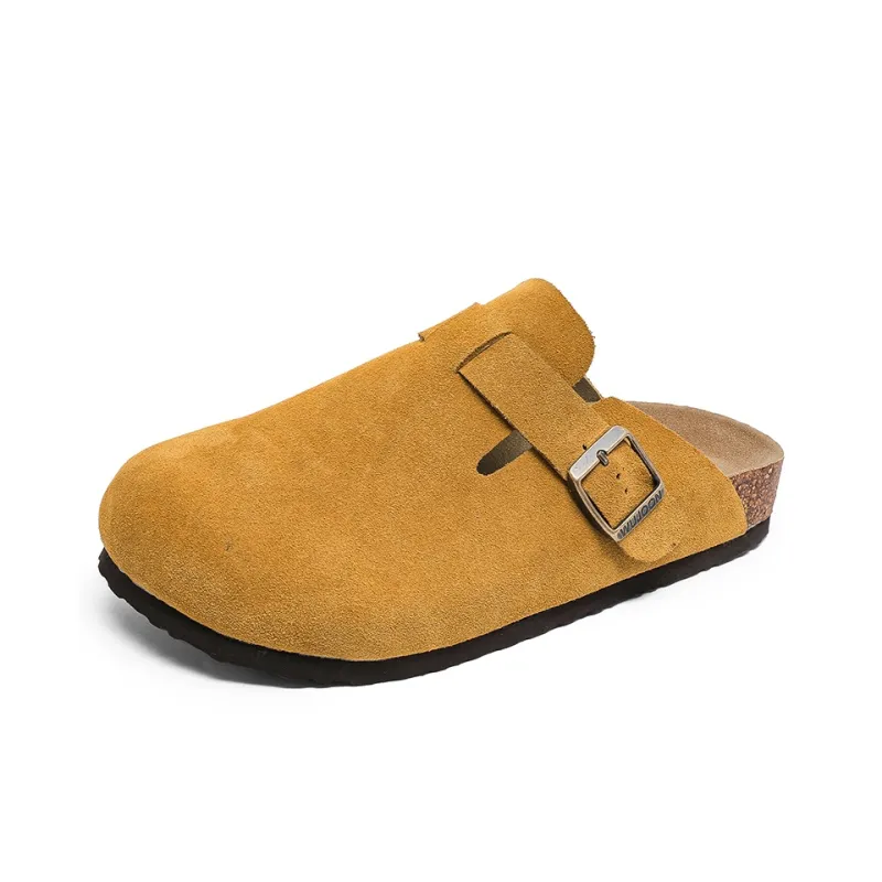 LUOMAIKE Slip Resistant Quiet Closed Toe Slippers Unisex-1