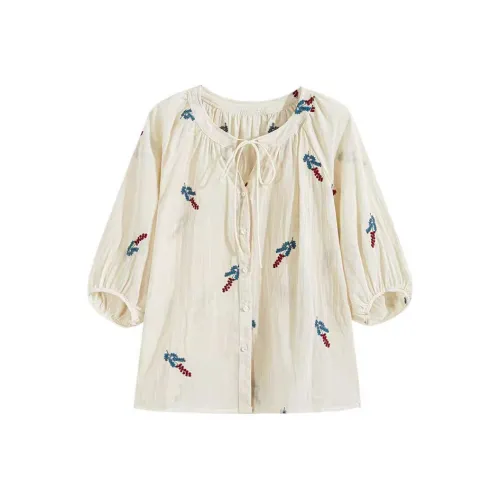PLAY BUSH Shirt Women's Apricot