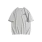 [100% cotton]Heather Gray (B Blue Heart Mood Chest Logo)