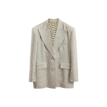 NancyCavally Business Suits Women's Gray