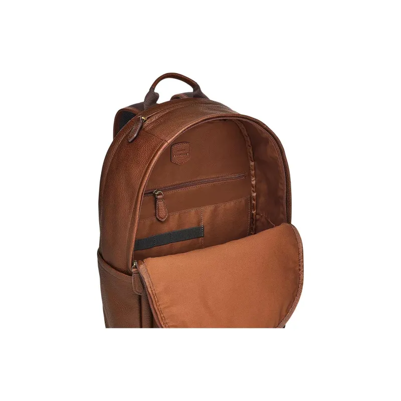 FOSSIL Leather Backpack Men's Medium Brown-2